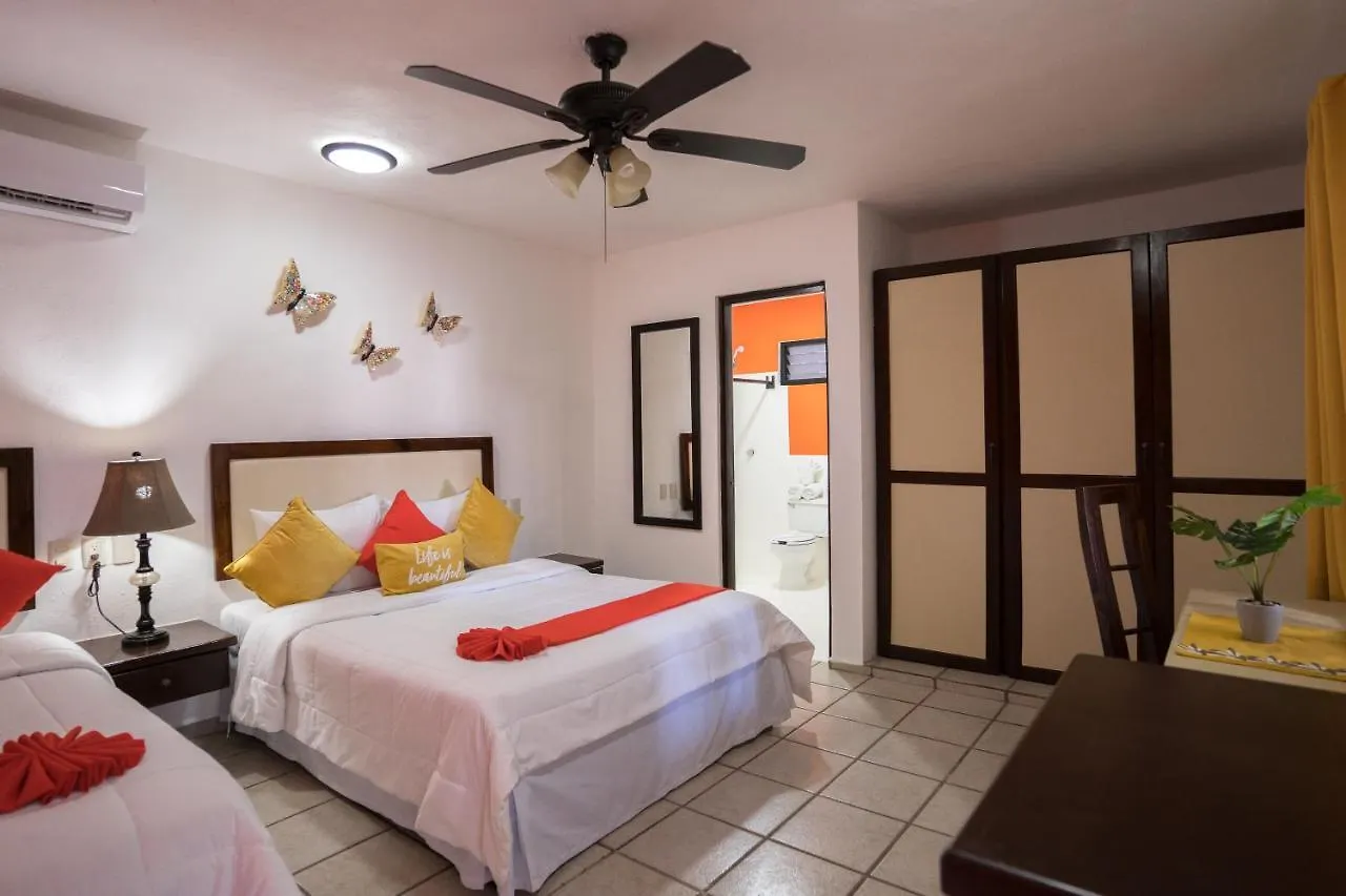 Posada Mariposa Boutique Hotel - 5Th Avenue Плая-дель-Кармен 4*,  Мексика